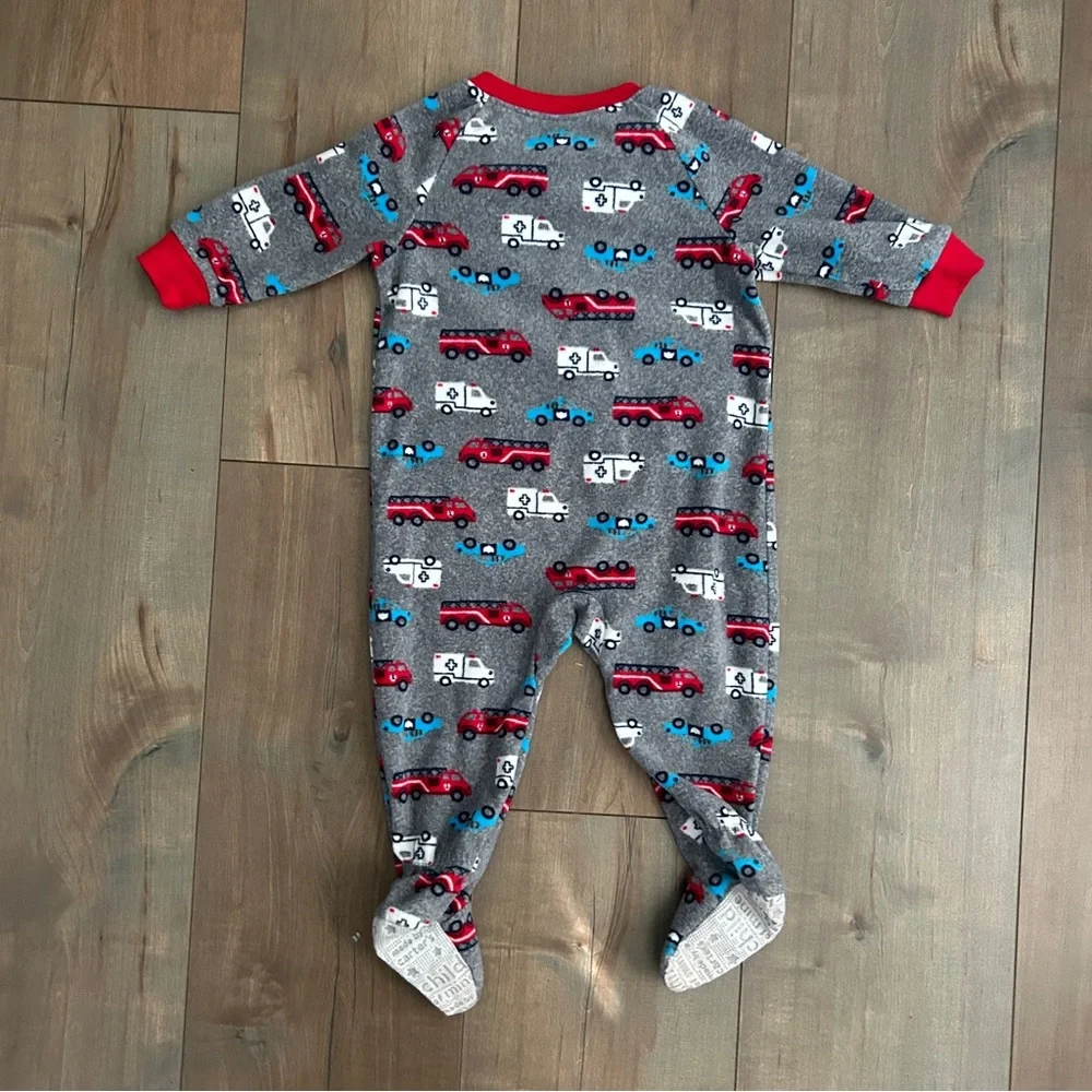 6-9M Carter's First Responder Fleece Footie